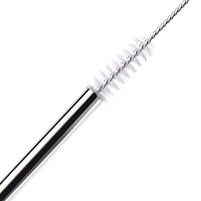 EcoJarz - Straw Cleaner - Stainless - Nylon Brush