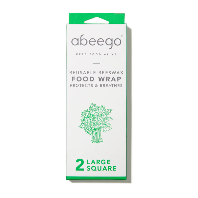 Beeswax Wraps, Pack of 2 Large
