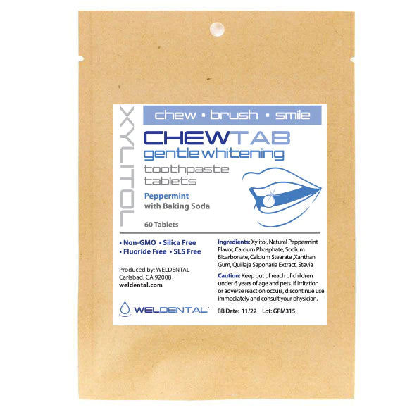 CHEWTAB - Whitening Toothpaste Tablets