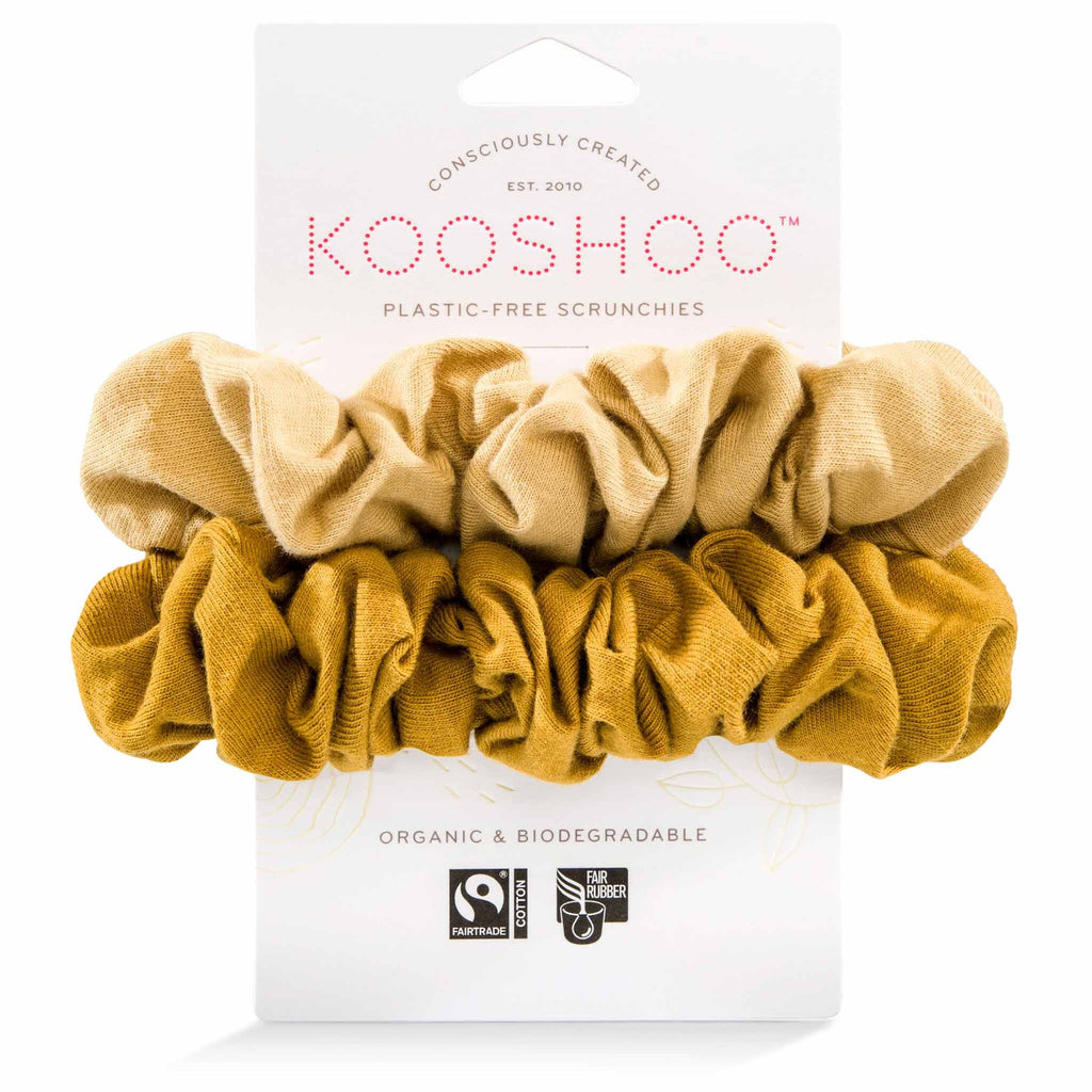 Kooshoo Plastic Free Scrunchies - Set of 2 – Fillgood