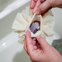Soap Saver Pouf - Organic Cotton