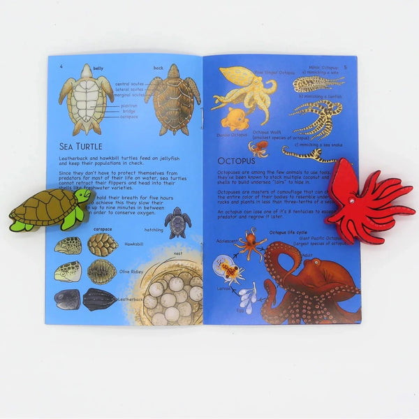 Ocean Animal Wooden Toy Set