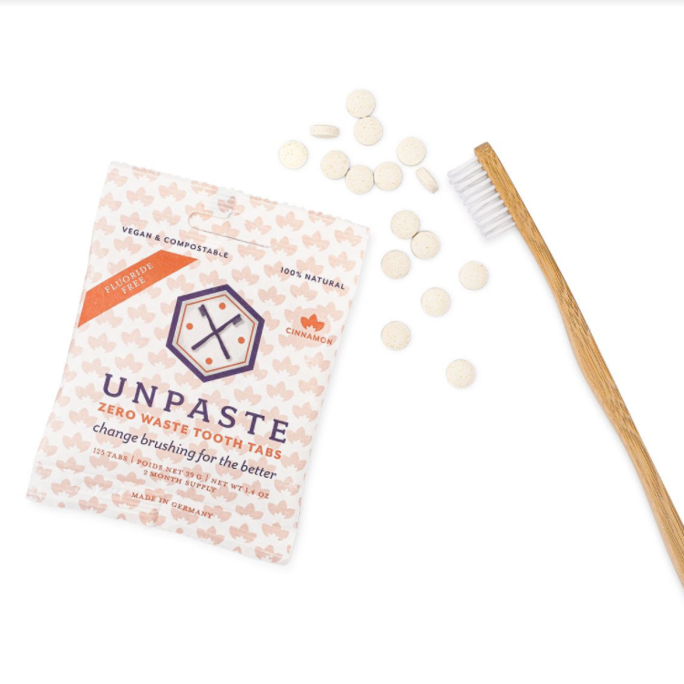 Unpaste Toothpaste Tablets Fluoride Free Fillgood