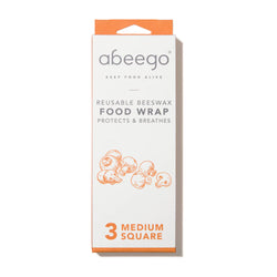 Beeswax Wraps, Pack of 3 Medium